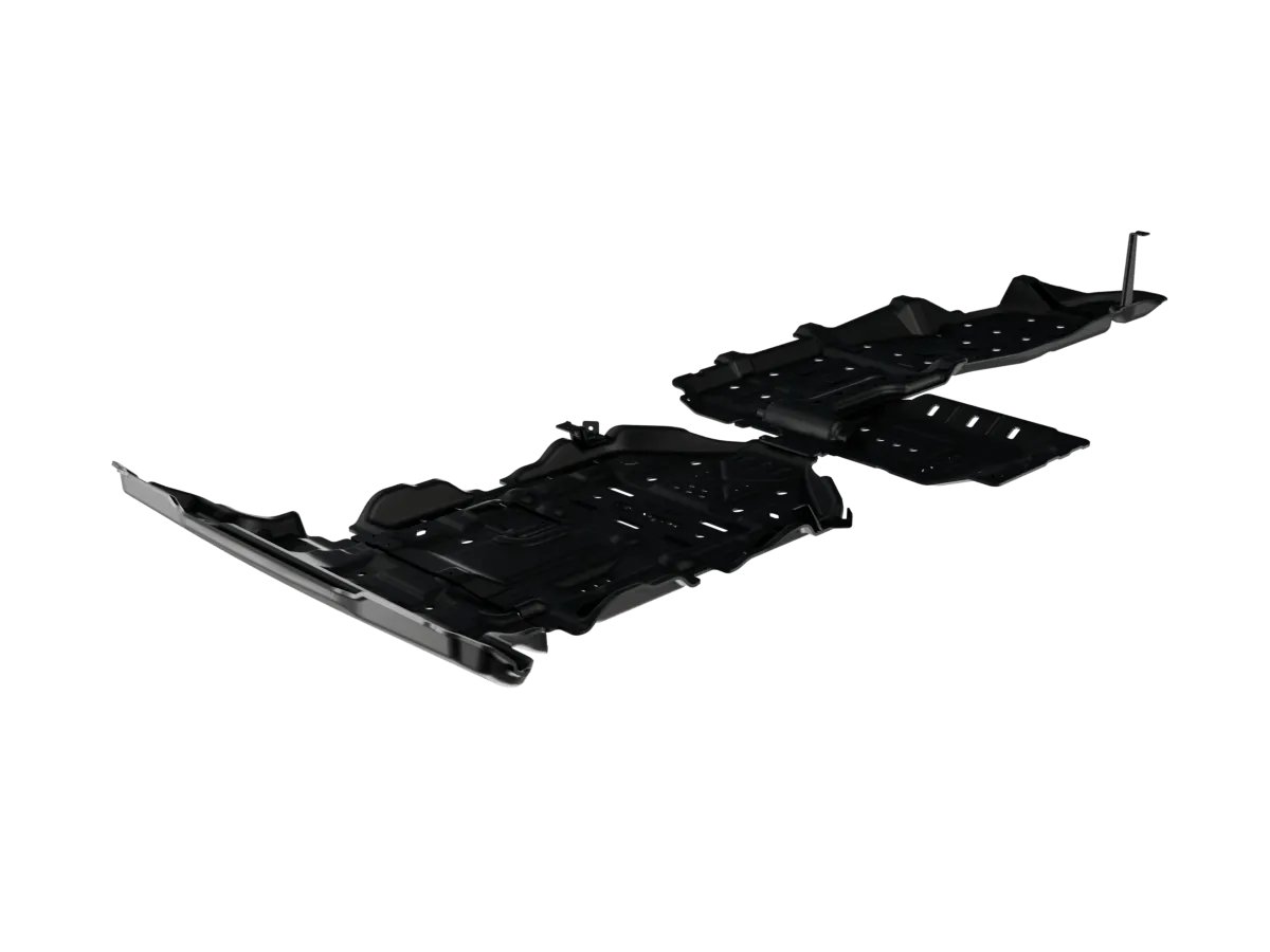 THE AL-MG ALLOY UNDERBODY SKID PLATE
